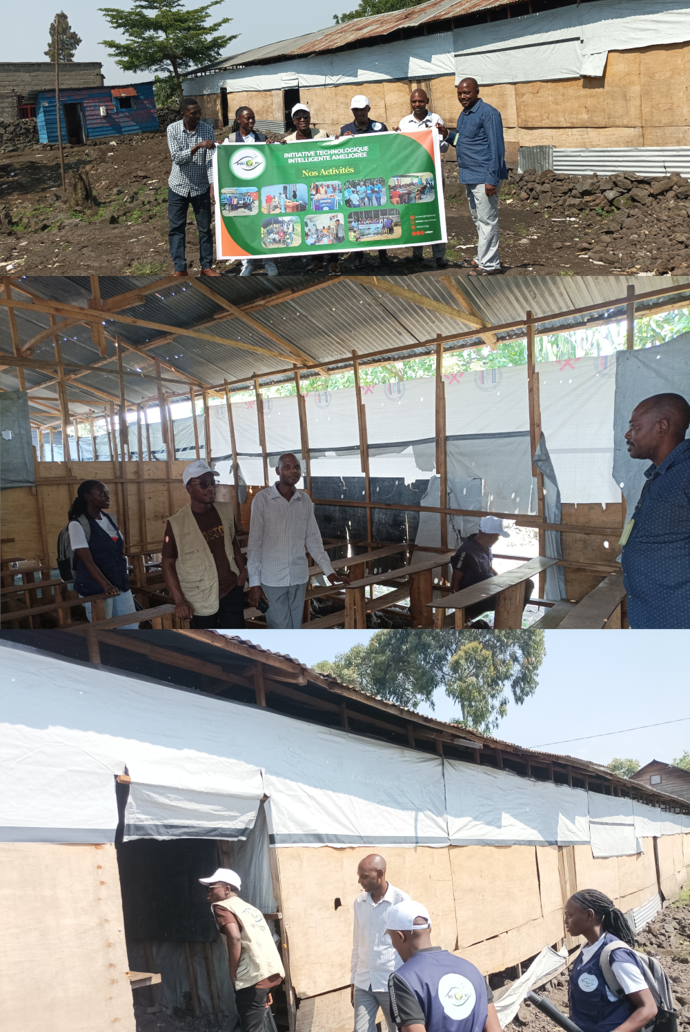 L'éducation en Détresse à Nyiragongo : INITIAM Appelle à la Solidarité